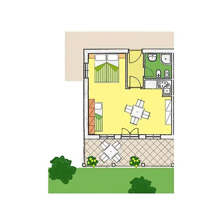 アパートホテル Borgomare 4*
