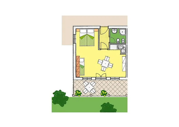 Lägenhetshotell Borgomare 4*